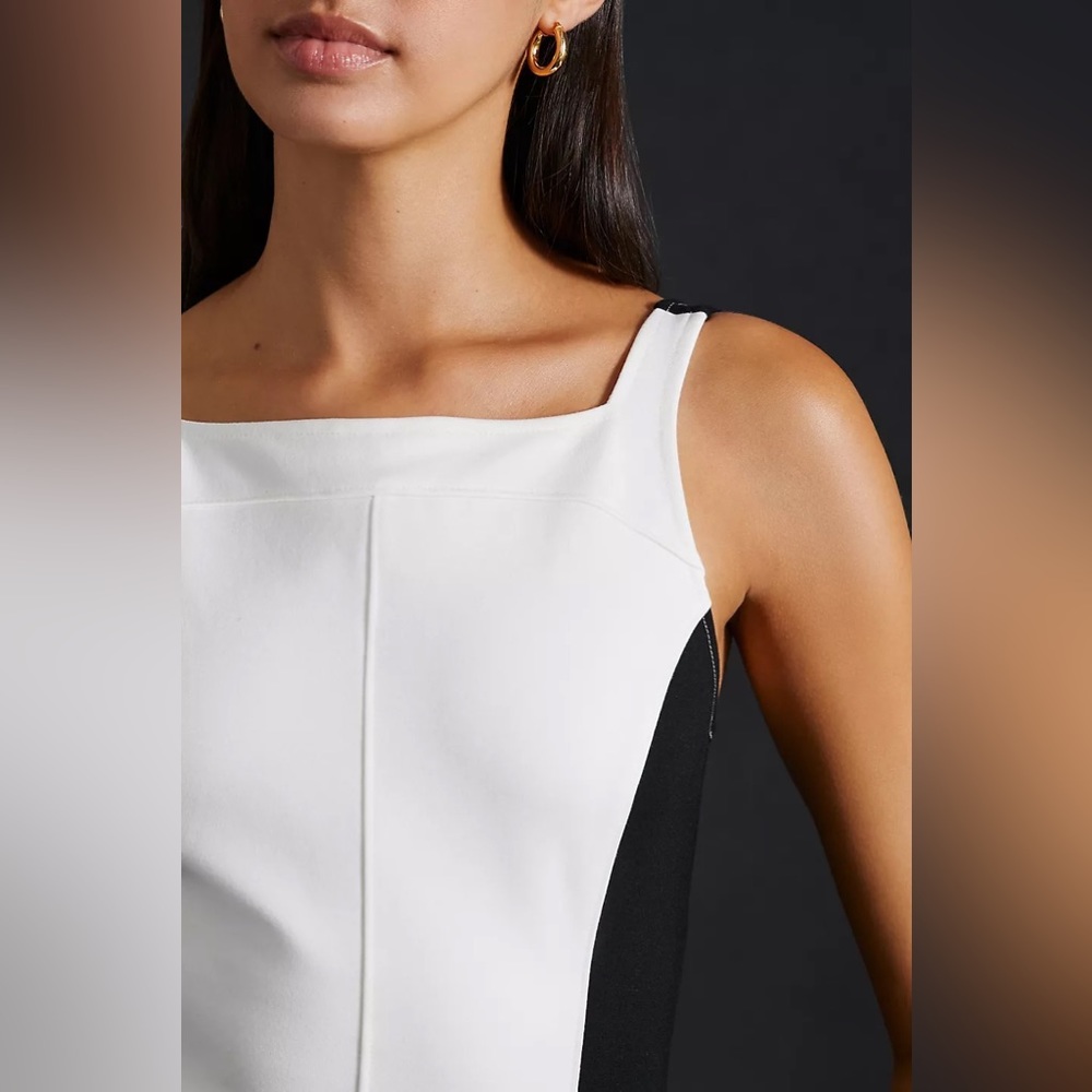 Anthropologie Maeve Colorblock Mini Dress - Picture 7 of 16